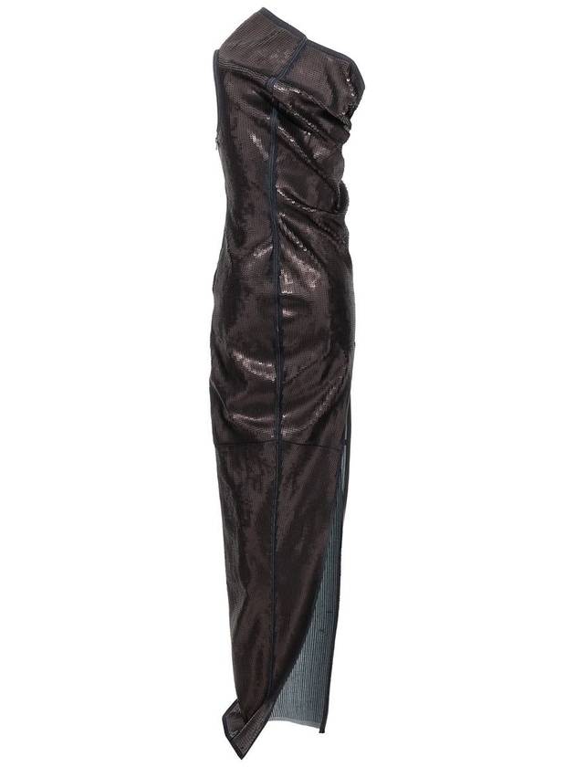 23 fw Embroidered Denim Long Dress RO02C1520SRAWM10699 B0710936531 - RICK OWENS - BALAAN 3