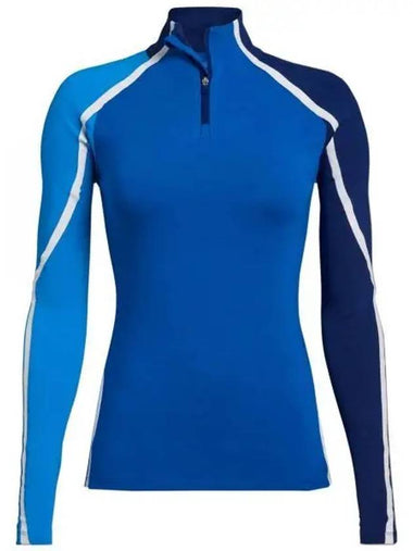 IDomestic ShippingI COLOR BLOCK 14 ZIP G4LF22K139 ULTRAMARINE Women s kr 181847 - G/FORE - BALAAN 1