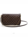 Daejeon Used Luxury Goods M41129 Favorite MM Damier Eben Shoulder Bag - LOUIS VUITTON - BALAAN 3