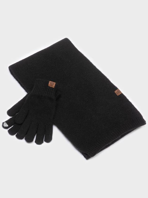 CANDY Gloves Muffler Set BLACK - RECLOW - BALAAN 2