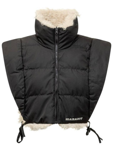 Hoodiali Reversible Vest Black - ISABEL MARANT ETOILE - BALAAN 1