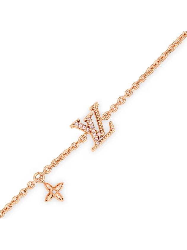 LV Iconic Blush Bracelet Pink Gold - LOUIS VUITTON - BALAAN 3