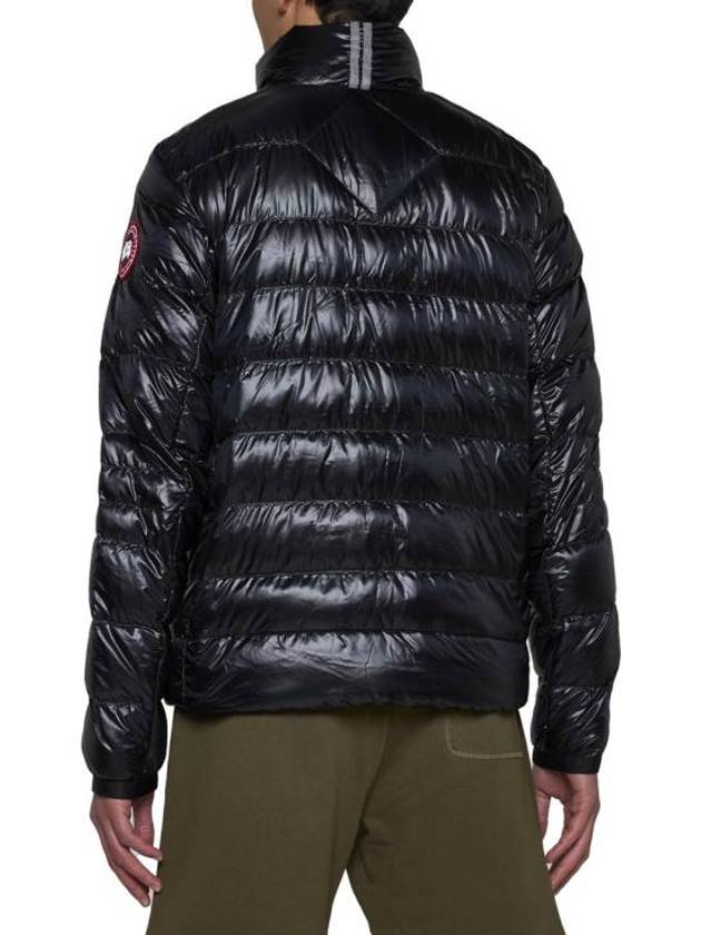 Crofton Quilting Down Padding Jacket Black - CANADA GOOSE - BALAAN 5