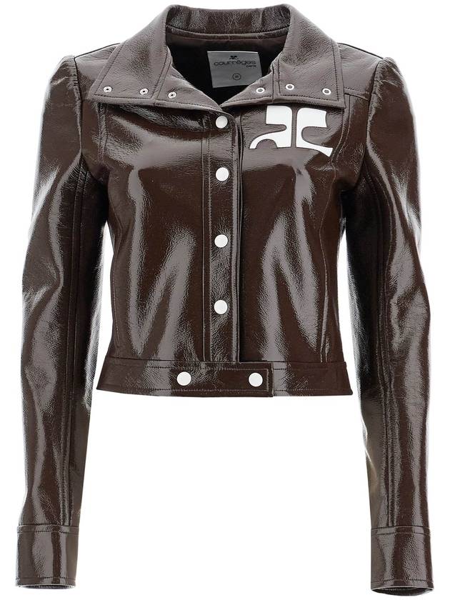 Jacket PERCBL005VY0014 1983 CHOCOLATE - COURREGES - BALAAN 2