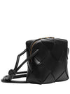 Cassette Intrecciato Mini Shoulder Bag Black - BOTTEGA VENETA - BALAAN 3