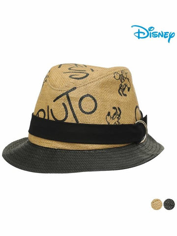 Men s pattern color combination fedora hat DK1MAC005 - DISNEY GOLF - BALAAN 1