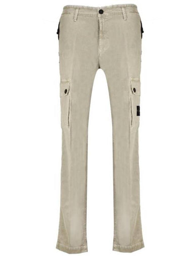 Compass Badge Cargo Straight Pants Navy - STONE ISLAND - BALAAN 1