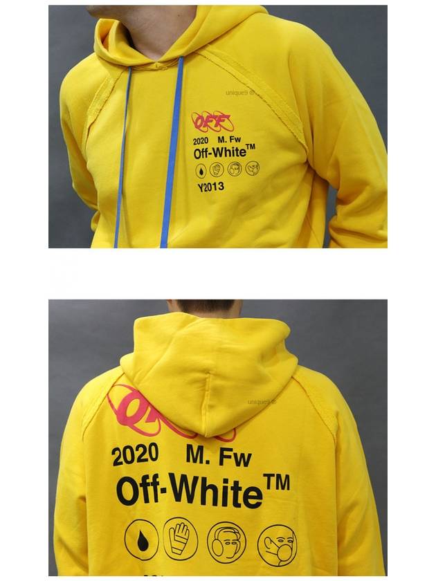 industrial hood yellow - OFF WHITE - BALAAN 6