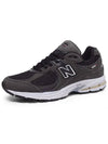 2002R Low Top Sneakers Black Dark Gray - NEW BALANCE - BALAAN 7