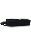 Logo Lock Classic Tonal Stitching Zipper Belt Bag Black - VIVIENNE WESTWOOD - BALAAN 6