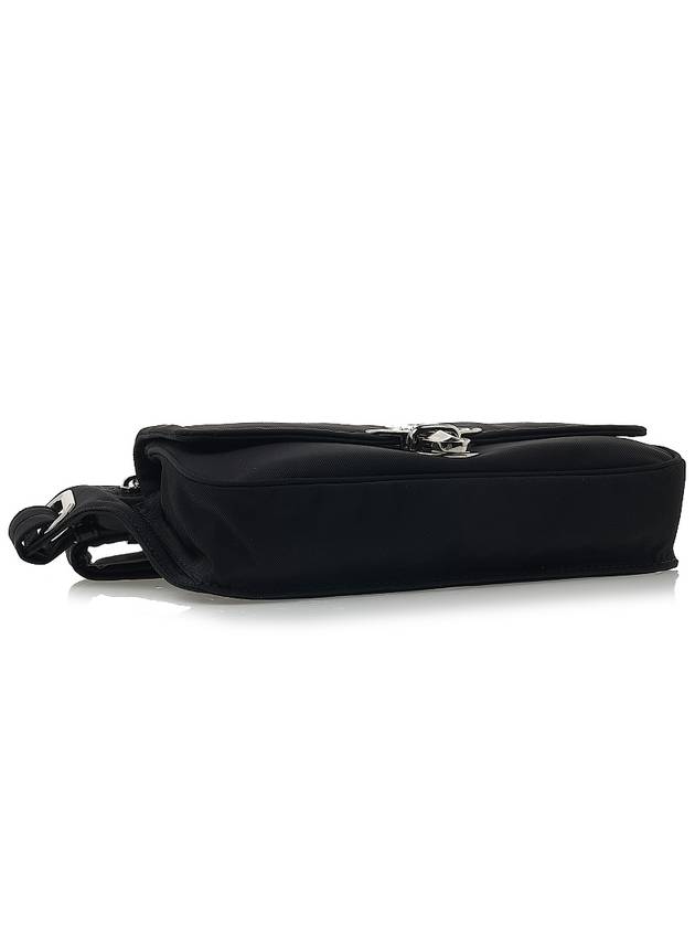 Logo Lock Classic Tonal Stitching Zipper Belt Bag Black - VIVIENNE WESTWOOD - BALAAN 6