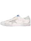 Super Star Suede Leather Low Top Sneaker White - GOLDEN GOOSE - BALAAN 4