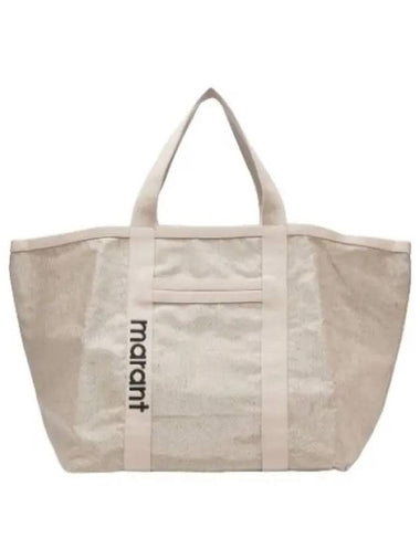 Warden tote bag beige - ISABEL MARANT - BALAAN 1