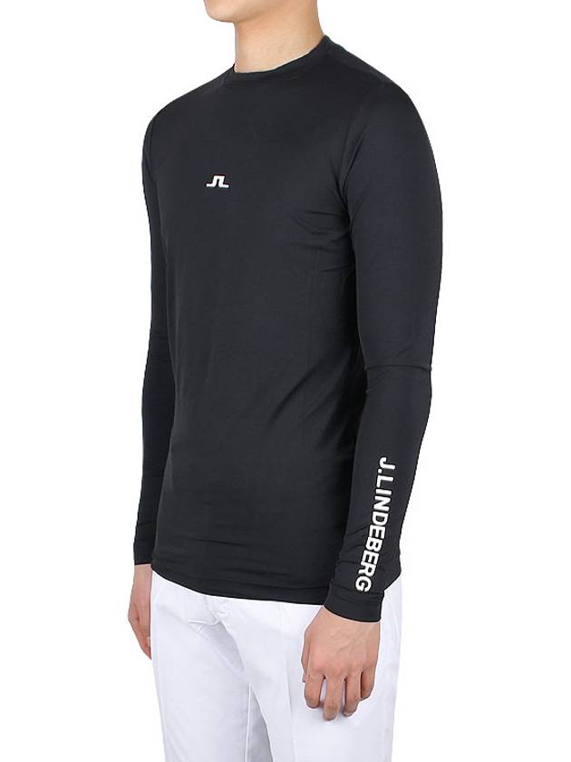 Men's Thor Long Sleeve T-Shirt Black - J.LINDEBERG - BALAAN 5