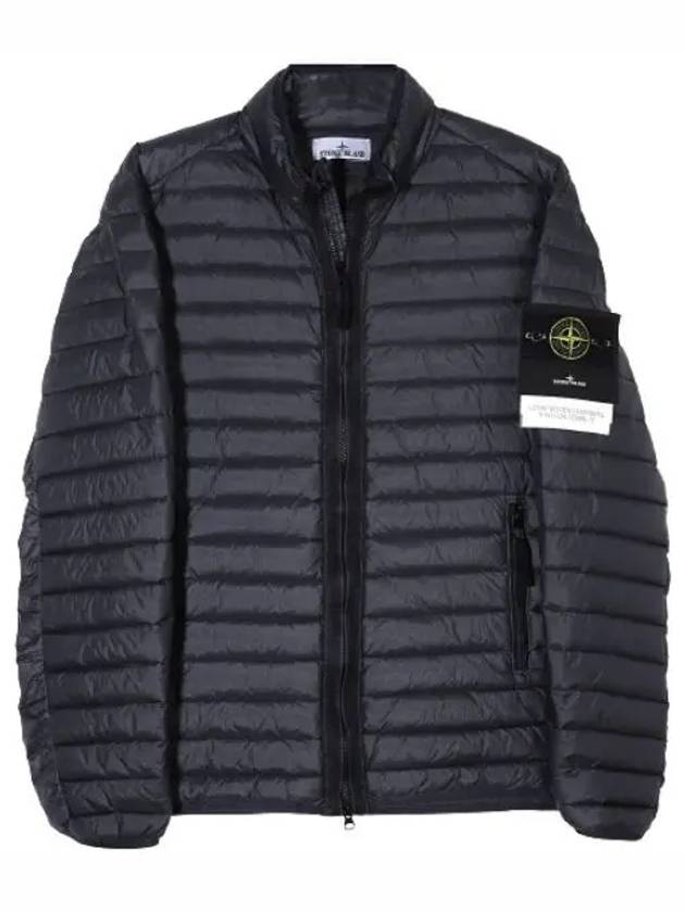 Men's Wappen Patch Padded Jacket Grey - STONE ISLAND - BALAAN 2