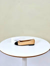 Two Tone Lambskin Ballerina Beige Black - CHANEL - BALAAN 11