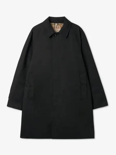 Mid-Length Camden Heritage Car Coat Black - BURBERRY - BALAAN 2