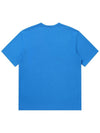 Logo Graphic Short Sleeve T-shirt Blue - SOLEW - BALAAN 3