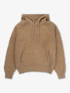 Hooded Rib Knit Top Oatmeal - JW ANDERSON - BALAAN 2