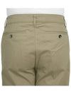 Cotton Chino Straight Pants Beige Khaki - AMI - BALAAN 8