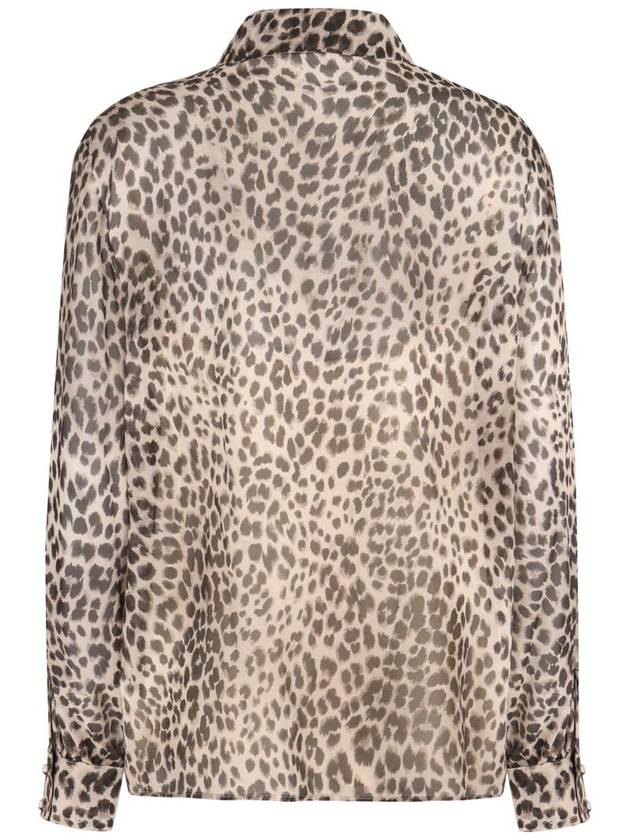 Max Mara Studio Valzer Printed Silk Shirt - MAX MARA - BALAAN 2