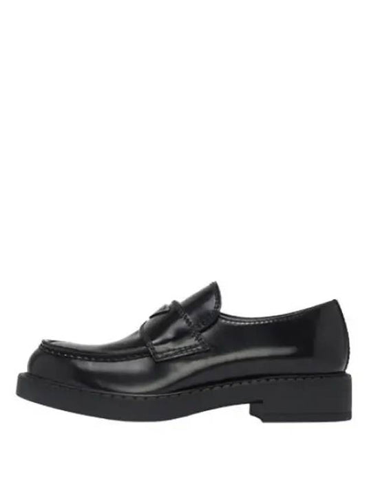 triangle logo loafers men - PRADA - BALAAN 1