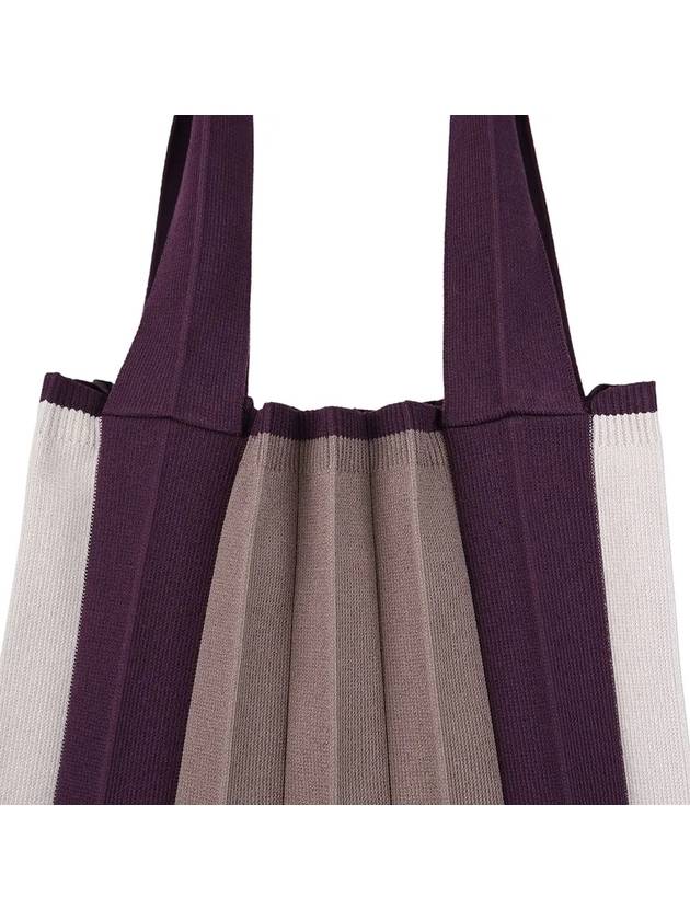 Two Way Shopper Bag Purple - PLEATSMAMA - BALAAN 3