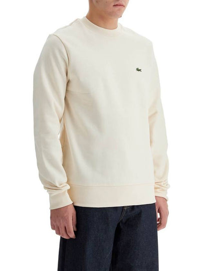 classic fit crewneck sweatshirt - LACOSTE - BALAAN 2