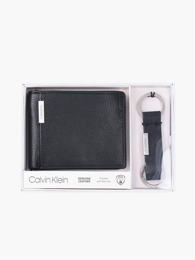 CK half wallet keyring set - CALVIN KLEIN - BALAAN 1