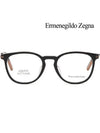 Eyewear Asian fit horn rimmed glasses black - ERMENEGILDO ZEGNA - BALAAN 4