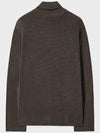 Wool Silky Turtleneck Brown - NOIRER - BALAAN 4