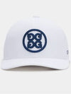 Circle G'S Stretch Twill Snapback Hat Snow - G/FORE - BALAAN 3