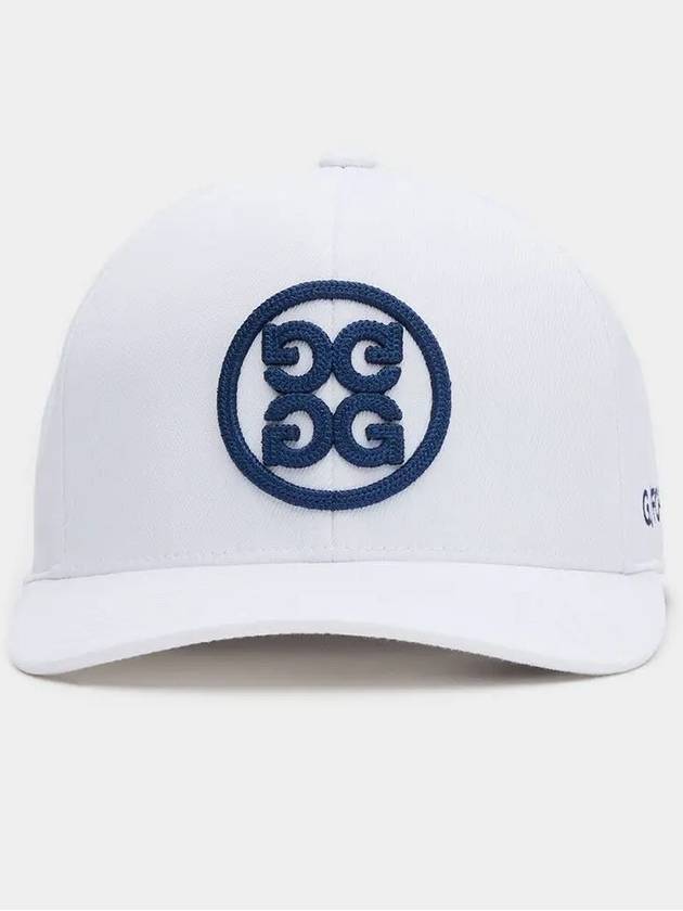 Circle G'S Stretch Twill Snapback Hat Snow - G/FORE - BALAAN 3