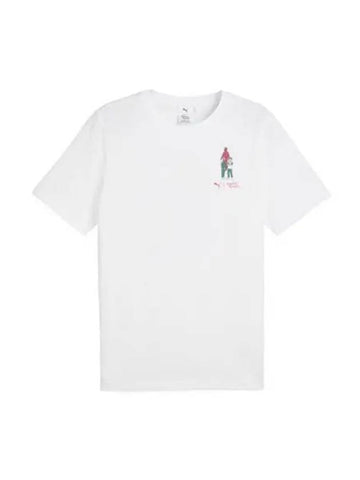 Squid Game Graphic Short Sleeve T-Shirt White - PUMA - BALAAN 1