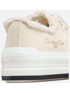 Walk'n Platform Cotton Canvas Low Top Sneakers Beige - DIOR - BALAAN 6