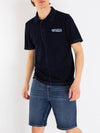 Indigo Jersey Polo Shirt Navy - CP COMPANY - BALAAN 5