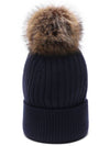 Women's Grenoble Pom Pom Cashmere Beanie - MONCLER - BALAAN 4