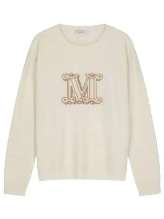 Edo knit white - MAX MARA - BALAAN 1