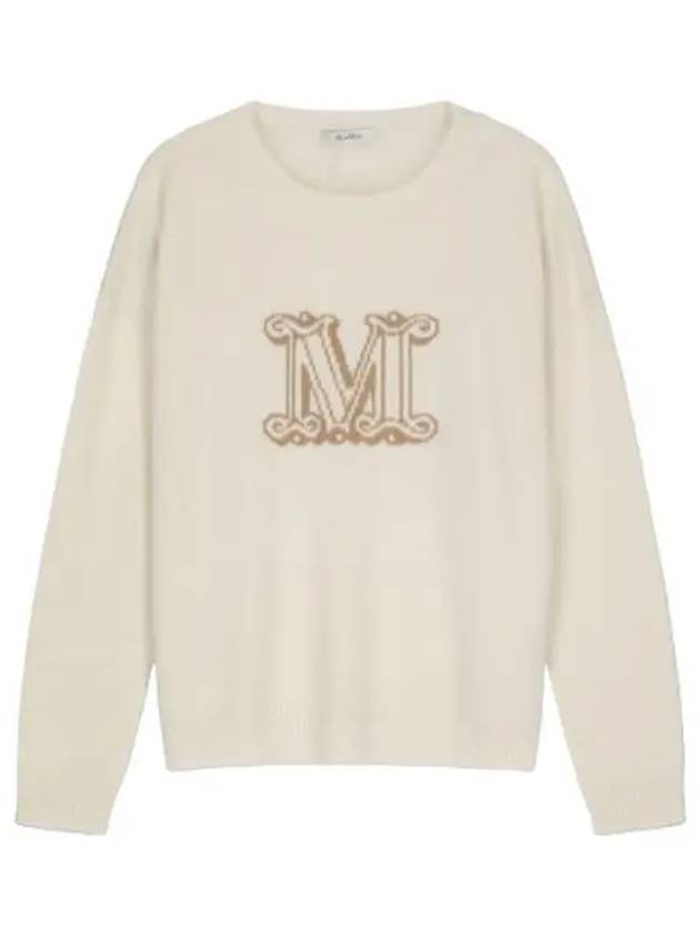 Edo knit white - MAX MARA - BALAAN 1