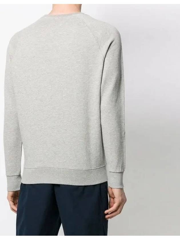 Palais Royal Classic Cotton Sweatshirt Grey Melange - MAISON KITSUNE - BALAAN 5