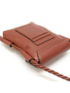 CHC22SP601G4727S Sepia Brown Calfskin Key Flap Phone Pouch Cross Bag - CHLOE - BALAAN 5