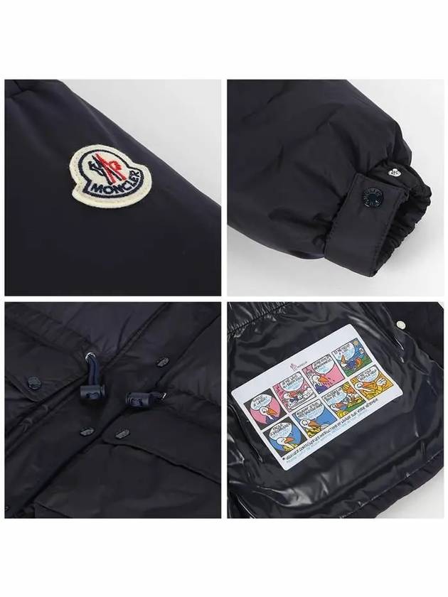 Amau short down padded jacket navy - MONCLER - BALAAN 7