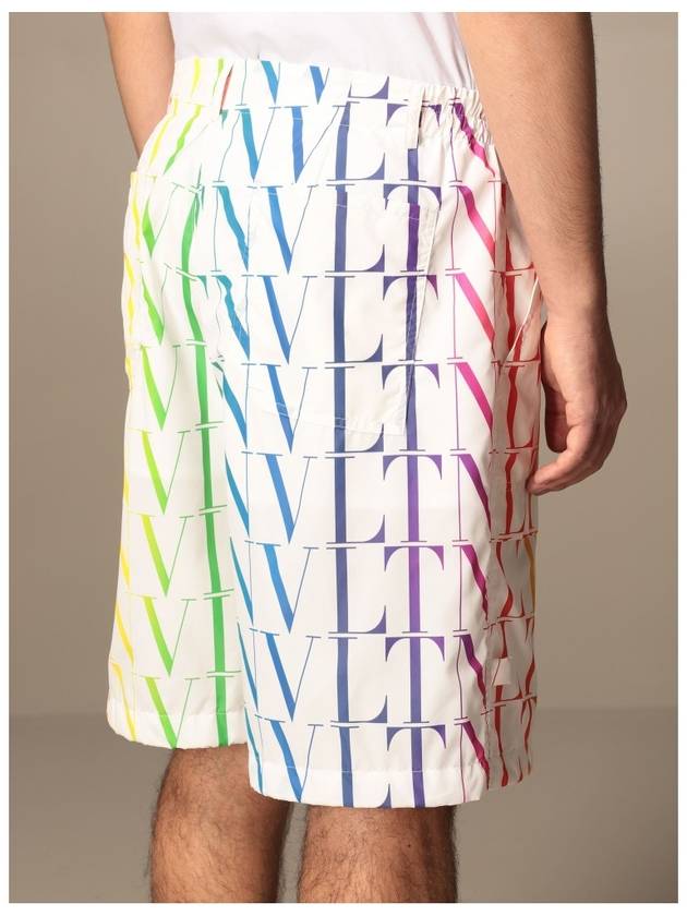 all-over nylon shorts - VALENTINO - BALAAN.