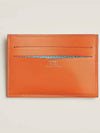 City Card Wallet ORANGE BL RIVIERA VERT VERTIGO STK - HERMES - BALAAN 1