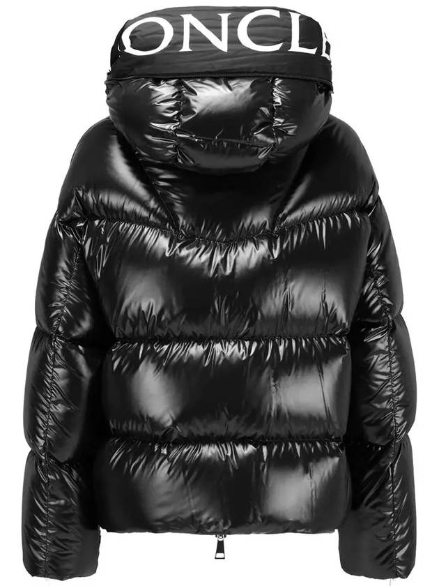 Women's Huppe Short Down Padding Black - MONCLER - BALAAN 4