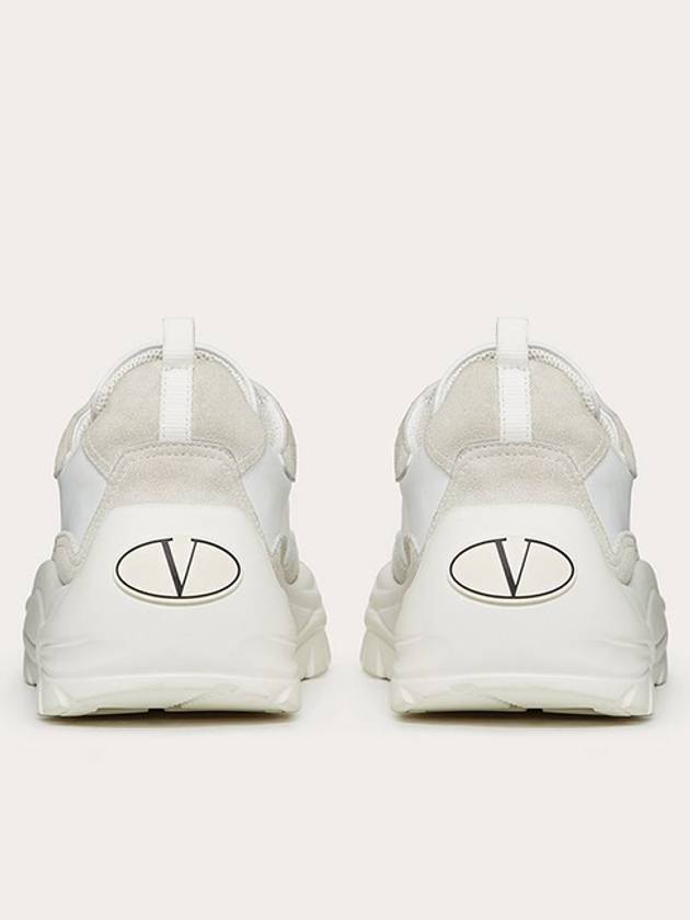 Gumboy Banshee Leather Low Top Sneakers White - VALENTINO - BALAAN 5