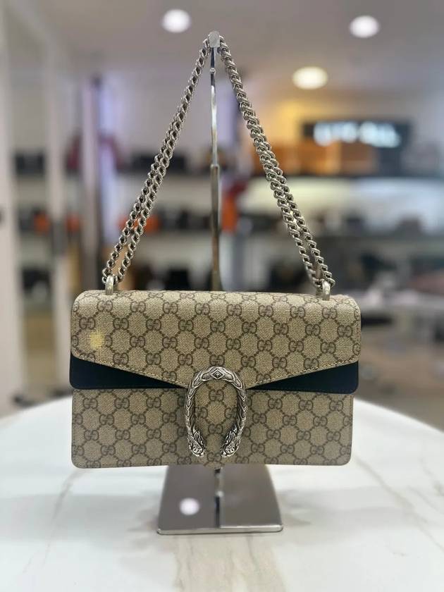 Dionysus GG small shoulder bag 400249 KHNRN 9769 - GUCCI - BALAAN 1