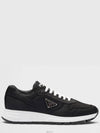 Prax 1 Re-Nylon Low Top Sneakers Black - PRADA - BALAAN 2