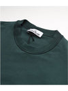 Wappen Patch Crew Neck Sweatshirt Green - STONE ISLAND - BALAAN 4