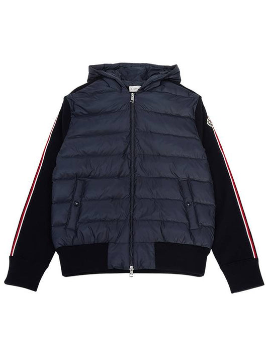 Men s hooded padded zip up cardigan 9B00022 M1131 742 - MONCLER - BALAAN 1